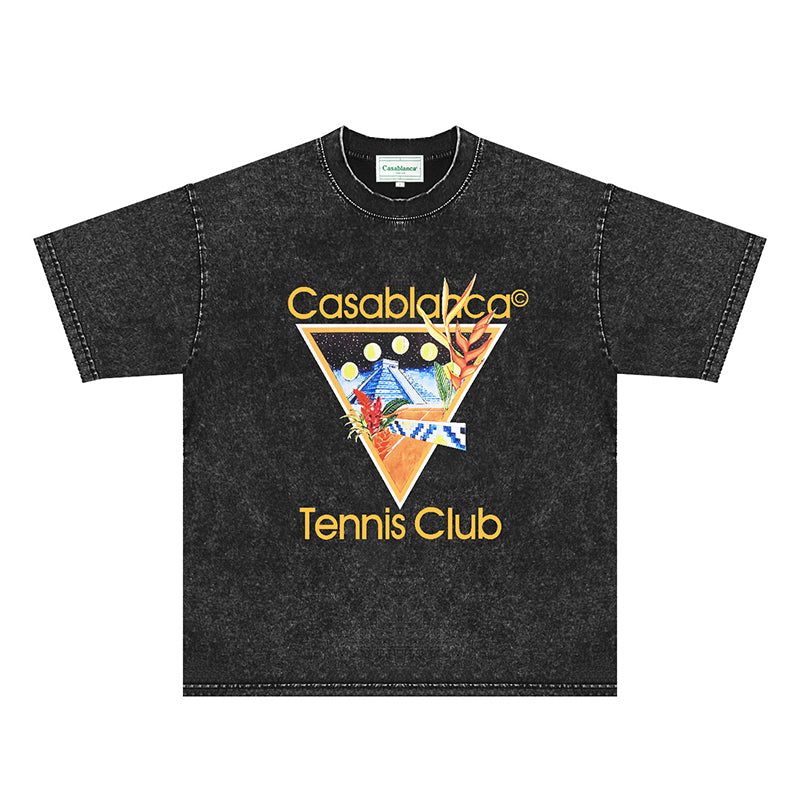 Casablanca Distressed T-Shirt