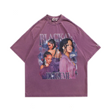 Y2g Shirts for Boys Vintage T-shirt Hip Hop Loose Short Sleeve Men and Women