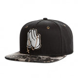 Trendy flat brimmed hat adjustable