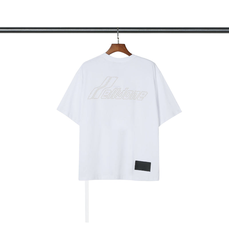We11 Done T Shirts Letter Print Loose Men and Women Same Style
