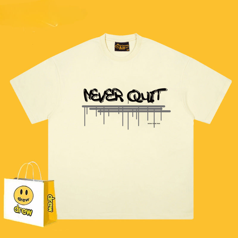 Drew T Shirts Printed Short Sleeve Loose Men