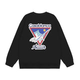 Casablanca Long sleeve T-shirt Print Crew neck Casual
