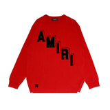 Amiri Long Sleeved Shirt Printed Trendy Pure Cotton