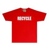 Gallery Dept T Shirt Retro Printed Loose Short-Sleeved Shirt