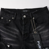 Purple Brand Denim Shorts High Street Black