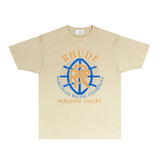 Rhude T Shirts Printed Trendy Pure Cotton