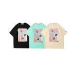 Caravaggio T-Shirts Summer Printed Short-Sleeved T-shirt