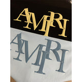 Amiri T Shirts Fashion Print Couple High Street