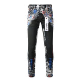 Purple Brand Jeans Pure Cotton High Street Trend