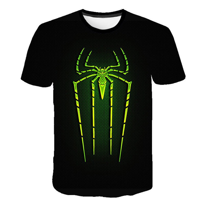 Marvel T Shirt Summer Short Sleeve T-shirt Printed T-shirt