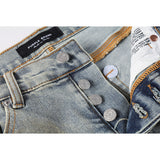 Purple Brand Jeans Pure Cotton High Street Trend
