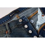 Purple Brand Jeans Pure Cotton High Street Trend #9009
