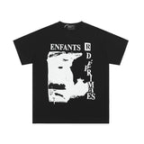 ERD T Shirts Printed Pure Cotton Loose Short Sleeve T-shirt