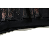 Kanye West Sunday Service Hoodie Autumn And Winter Doberman Pinscher Vintage Print Distressed Fog Hoodie