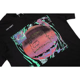 C.e t shirts creative earth pattern round neck pullover short sleeve men and women