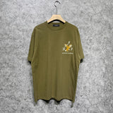 Amiri t shirts hollywood eagle printing short sleeve