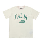 Palm Angels T Shirts Camouflage Letter Short Sleeve T-Shirt