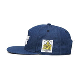 Trendy flat brimmed hat cartoon breathable adjustable sunshade