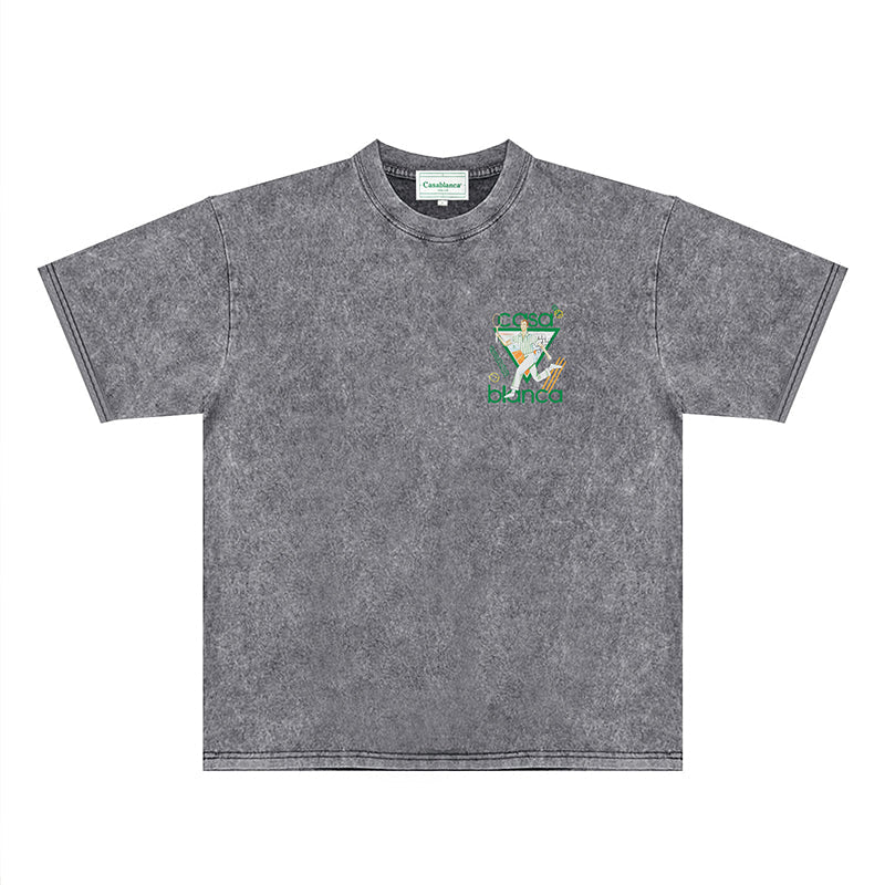 Casablanca Distressed T-Shirt
