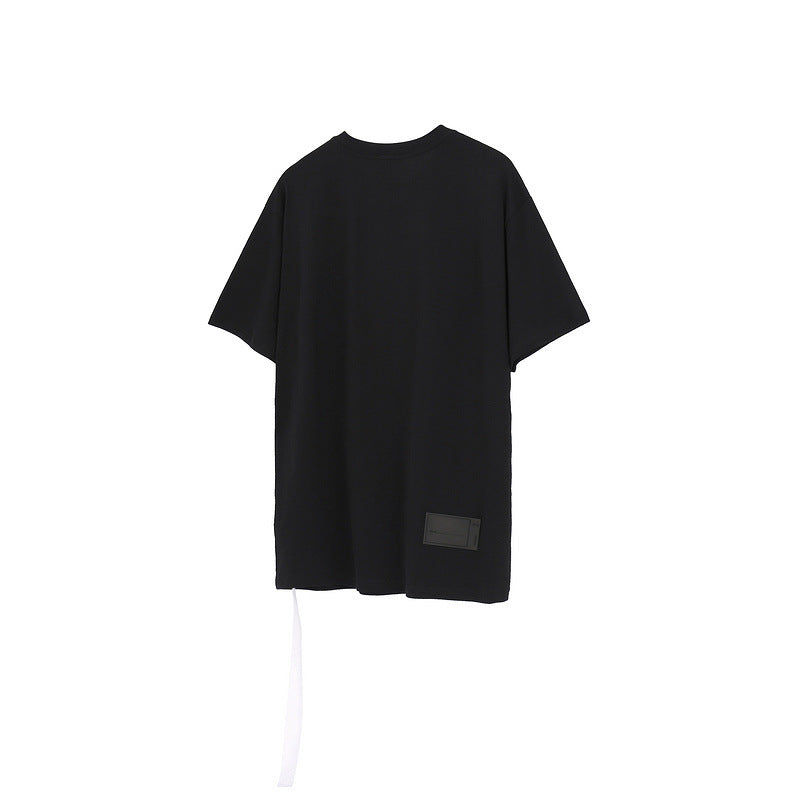 We11 Done T Shirts Pearl Necklace Bear Embroidery Three-Dimensional Men's and Women's Same Style