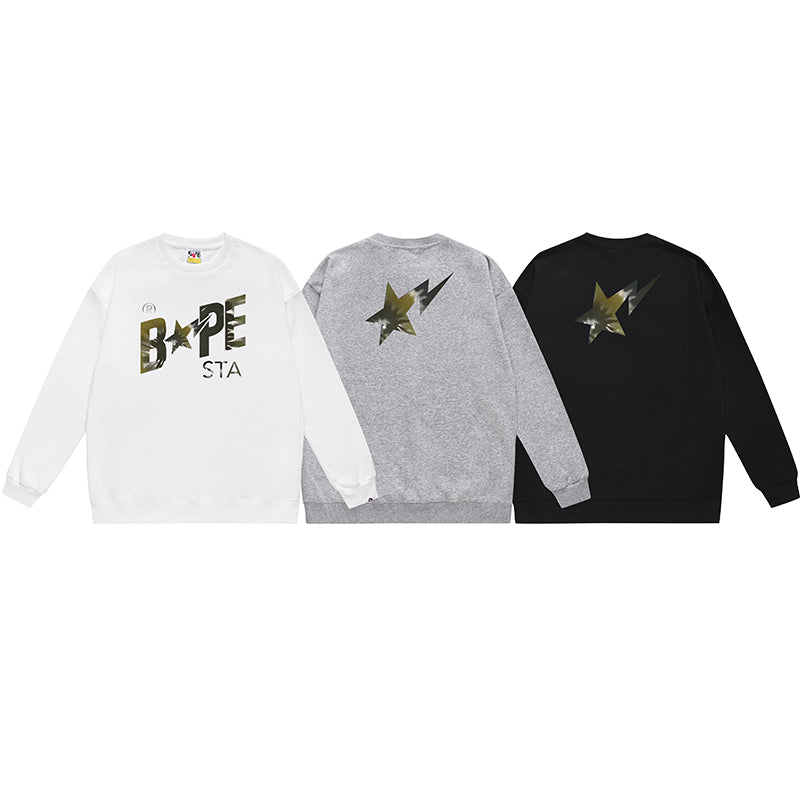 Bathing ape Crew neck sweatshirt