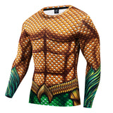 Marvel T Shirt Tights Sports Quick-Drying Top Marvel Short Sleeve T-shirt Men