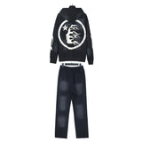 HS Hoodie And Pants Two-Piece Set