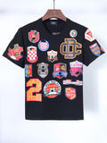 Dsq2 T Shirt Casual Sports Printed Short Sleeve Summer Men