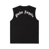 Palm Angels T Shirts Printed Vest Men 'S And Women 'S Sleeveless T-shirt
