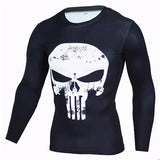 Marvel T Shirt Summer Long-Sleeve Quick Drying Clothes Tights