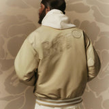 Bathing Ape jacket winter embroidery star baseball air force cotton jacket