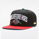 Trendy flat brimmed hat adjustable