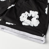 Denim Tears Shorts flower woven