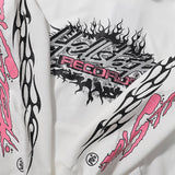 Hellstar Hoodie Retro abstract print