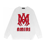 Amiri Long Sleeved Shirt Printed Trendy Pure Cotton