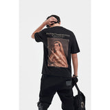 Caravaggio T-Shirts Men's Design round Neck Cotton Short Sleeve T-shirt Men