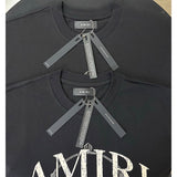 Amiri T Shirts Fashion Print Couple High Street
