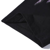 Marcelo Burlon T Shirt MB Violet Wings Pattern Pure Cotton Men and Women Same Style