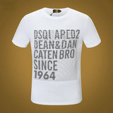 Dsq2 T Shirt Casual Sports Printed Short Sleeve Summer Men