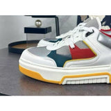 Louboutin-style red bottom shoes exportcl short boots leather fashion catwalk shoes high quality plus size red bottom leather boots