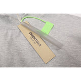 Fog Essentials T Shirts Spring/Summer FOG Double Line Letter Print Crew Neck Short Sleeves