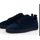 Louboutin-style red bottom shoes european station cl rivet shoes casual sneakers sneakers fashioneasiest for match loafers genuine leather shoes