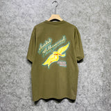 Amiri t shirts star point wings printing short sleeve