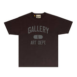 Gallery Dept T Shirt Retro Printed Loose Short-Sleeved Shirt