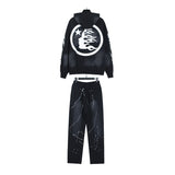 HS Hoodie And Pants Two-Piece Set