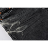 Purple Brand Jeans Pure Cotton High Street Trend