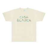 Casablanca T Shirts Fashion Print Street