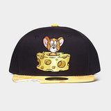 Trendy flat brimmed hat fall and winter cartoon difuzed