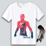 Marvel T Shirt Anime Clothes Captain America Iron Man Short Sleeve T-shirt