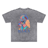 Casablanca Distressed T-Shirt